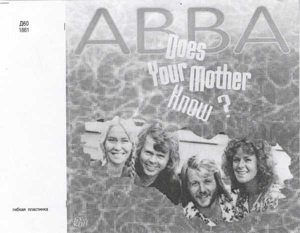 Accords et paroles Does your mother know ABBA
