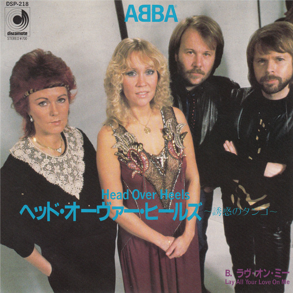Accords et paroles Head over heels ABBA