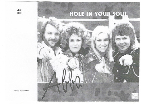 Accords et paroles Hole In Your Soul ABBA