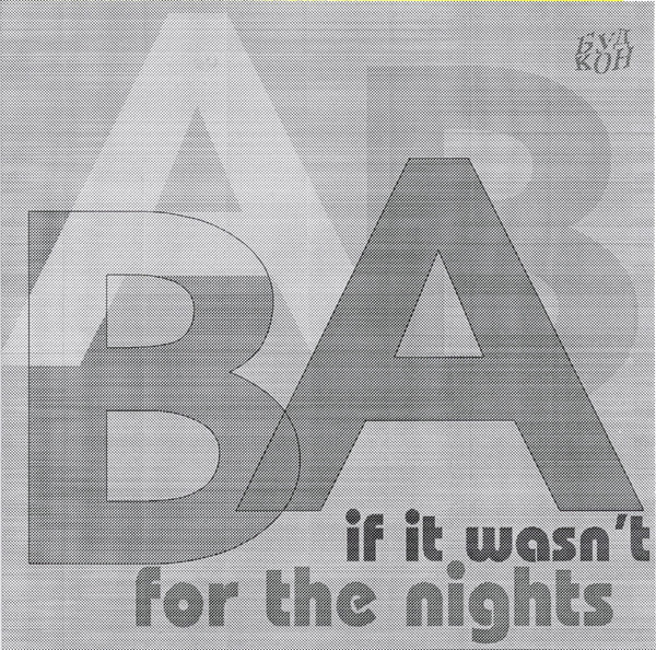 Accords et paroles If It Wasn't For The Nights ABBA