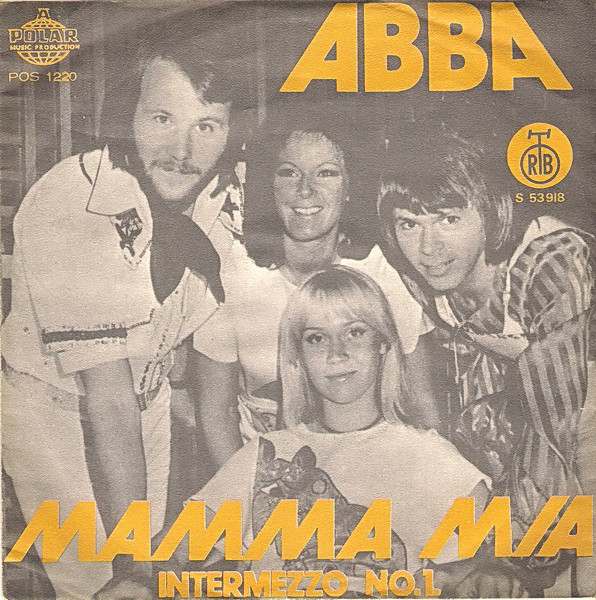 Accords et paroles Mamma mia ABBA