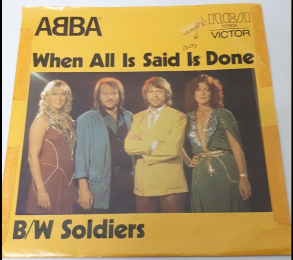 Accords et paroles Soldiers ABBA