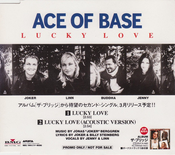 Accords et paroles Lucky Love Ace of Base