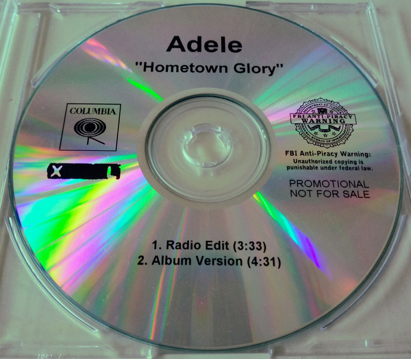 Accords et paroles Hometown Glory Adele