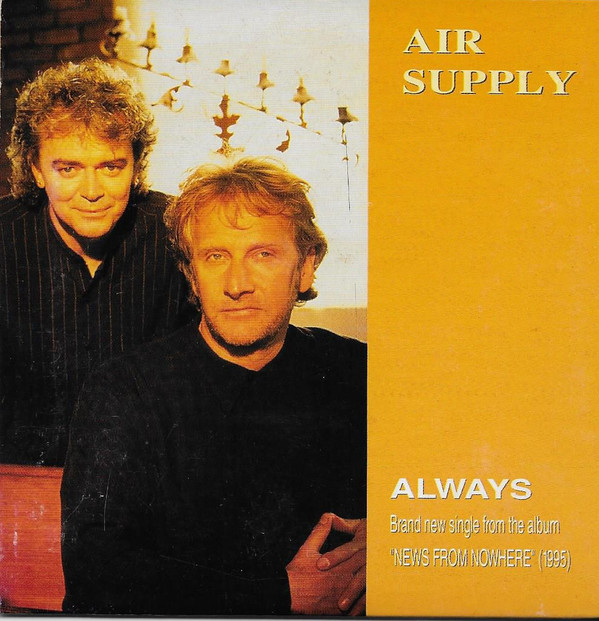 Accords et paroles Always Air Supply