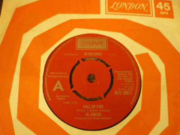 Accords et paroles Full Of Fire Al Green