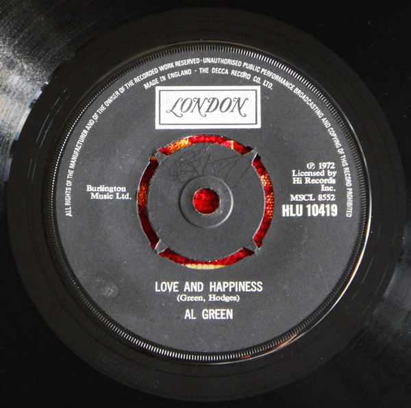 Accords et paroles Love And Happiness Al Green
