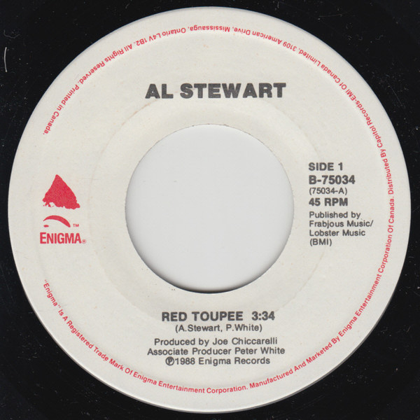 Accords et paroles Red Toupee Al Stewart
