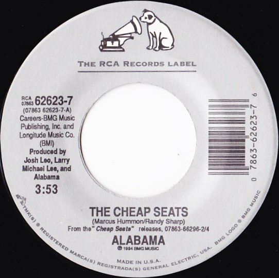 Accords et paroles The Cheap Seats Alabama