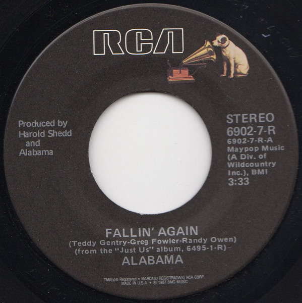 Accords et paroles Fallin' Again Alabama