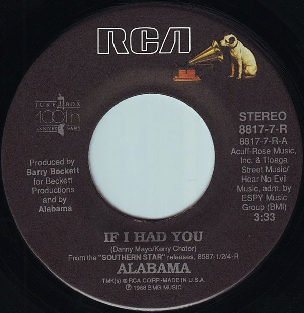 Accords et paroles If I Had You Alabama
