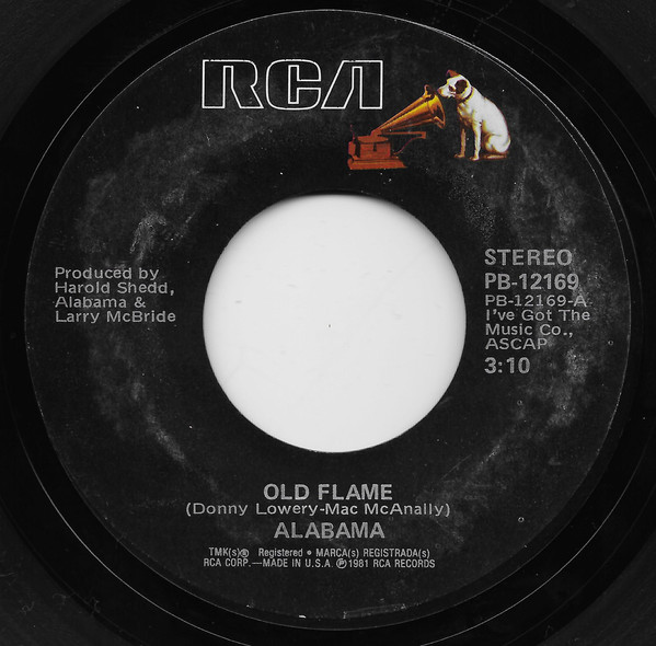 Accords et paroles Old Flame Alabama