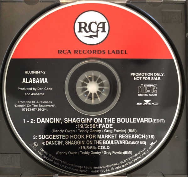Accords et paroles Shaggin On The Boulevard Alabama