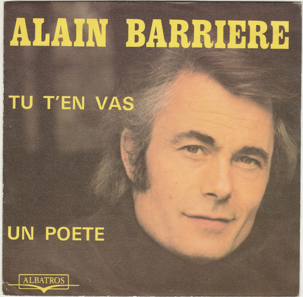 Accords et paroles Un Poete Alain Barrière