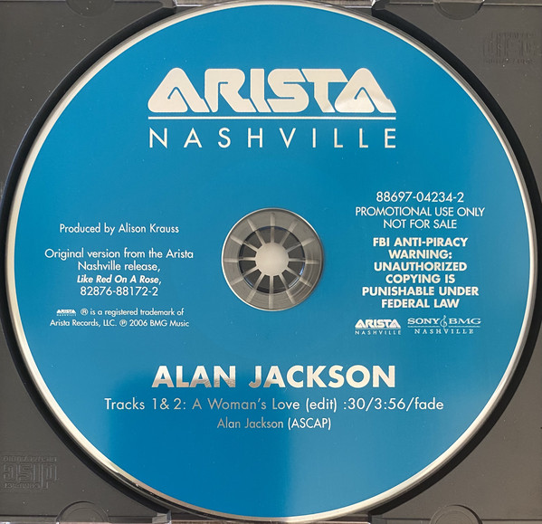 Accords et paroles A Woman's Love Alan Jackson