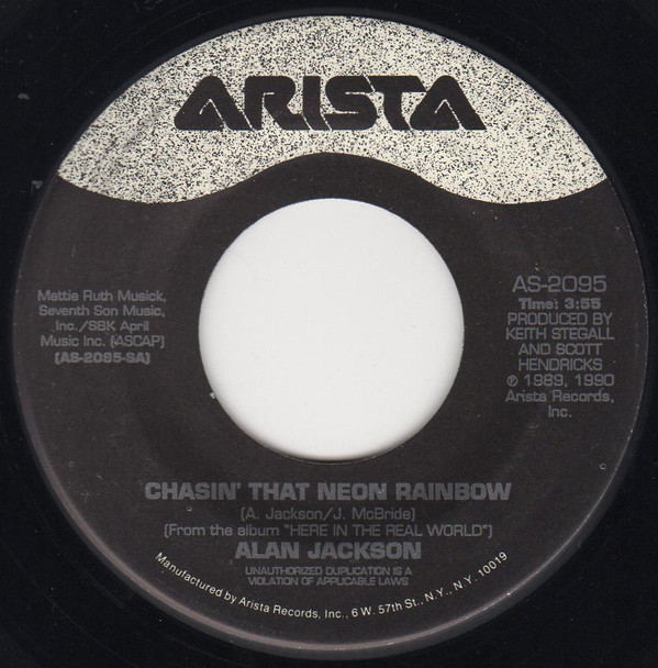 Accords et paroles Chasin' That Neon Rainbow Alan Jackson