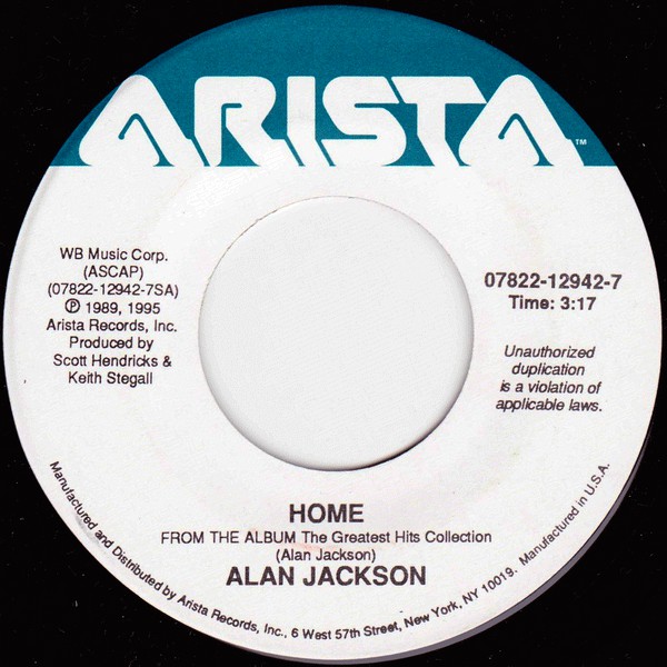 Accords et paroles Home Alan Jackson
