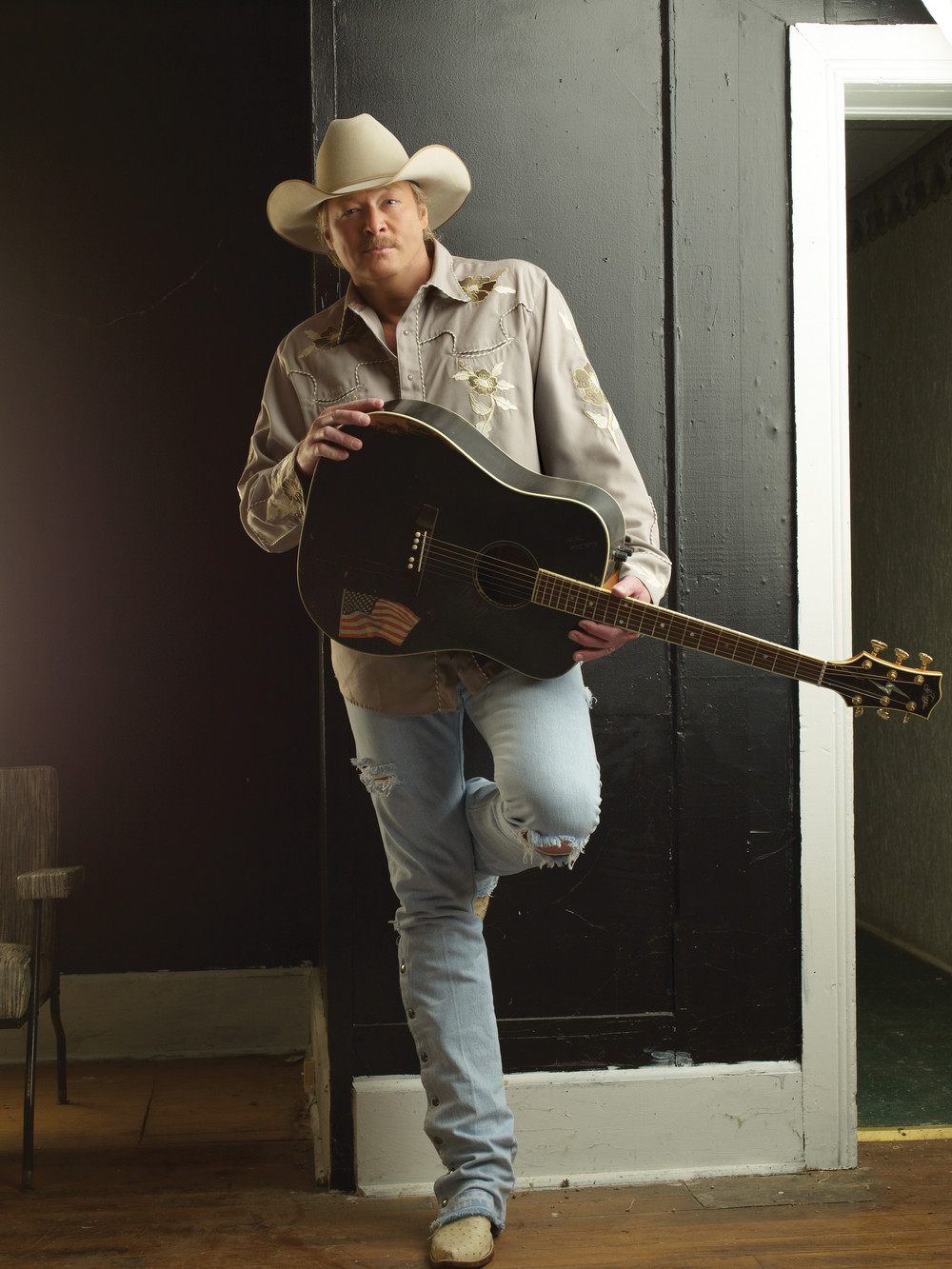 Accords et paroles Tail Lights Blue Alan Jackson