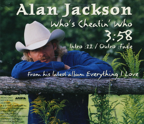 Accords et paroles Whos Cheatin Who Alan Jackson