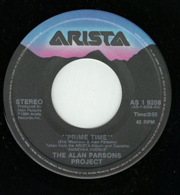 Accords et paroles Prime Time Alan Parsons Project