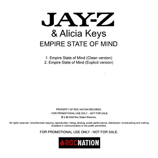 Accords et paroles Empire State Of Mind Alicia Keys