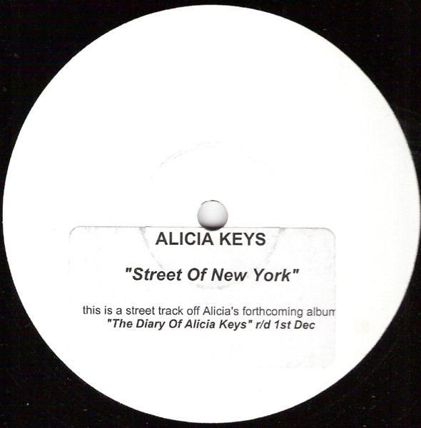Accords et paroles Streets Of New York Alicia Keys