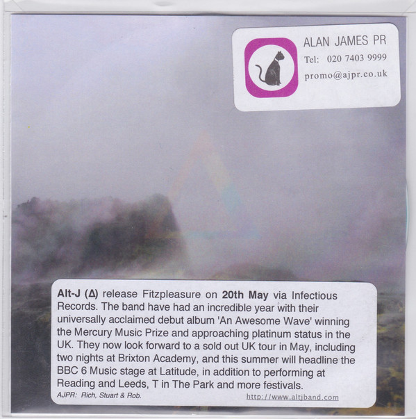 Accords et paroles Fitzpleasure alt-J