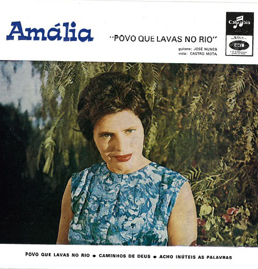 Accords et paroles Povo Que Lavas No Rio Amália Rodrigues