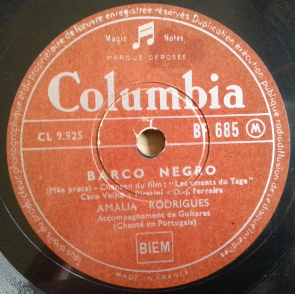 Accords et paroles Solidão Amália Rodrigues