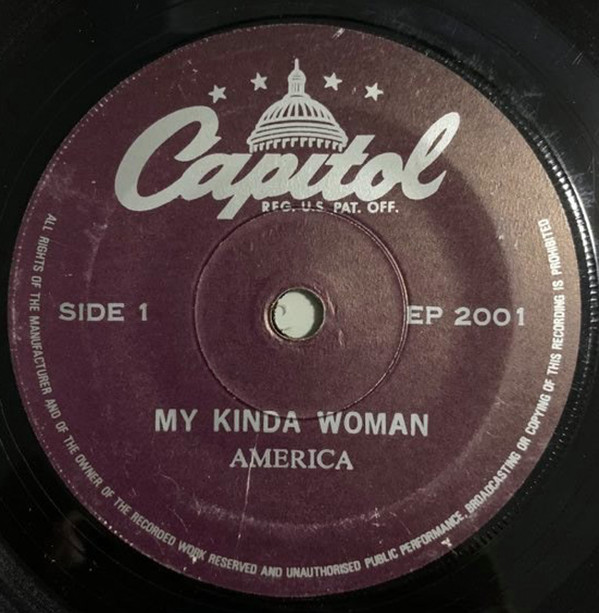 Accords et paroles My Kinda Woman America