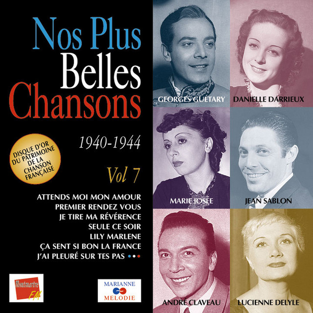 Accords et paroles J'ai Pleuré Sur Tes Pas André Claveau