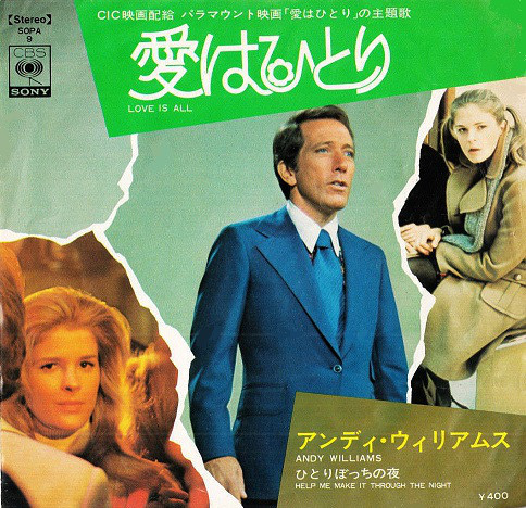 Accords et paroles All Through The Night Andy Williams