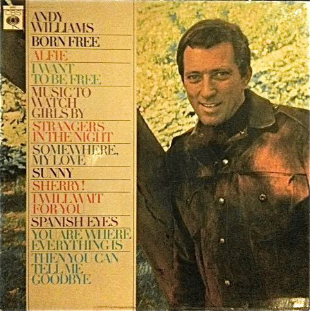 Accords et paroles Born free Andy Williams