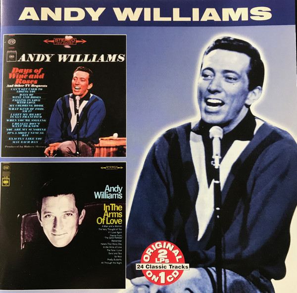 Accords et paroles The Days Of Wine And Roses Andy Williams