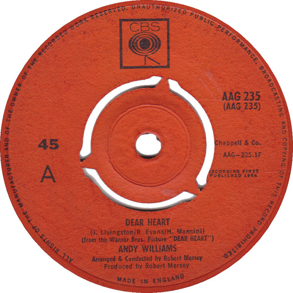 Accords et paroles I Could Have Danced All Night Andy Williams
