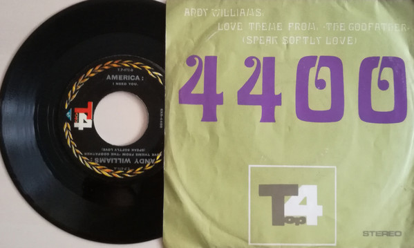 Accords et paroles I Need You Andy Williams