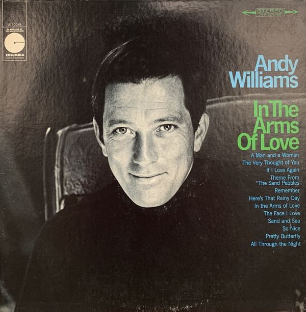Accords et paroles In the arms of love Andy Williams