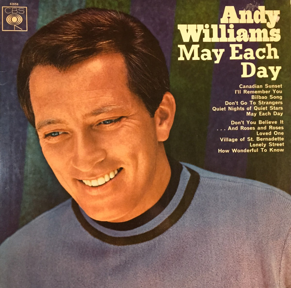 Accords et paroles May each day Andy Williams