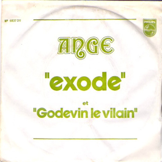Accords et paroles Exode Ange