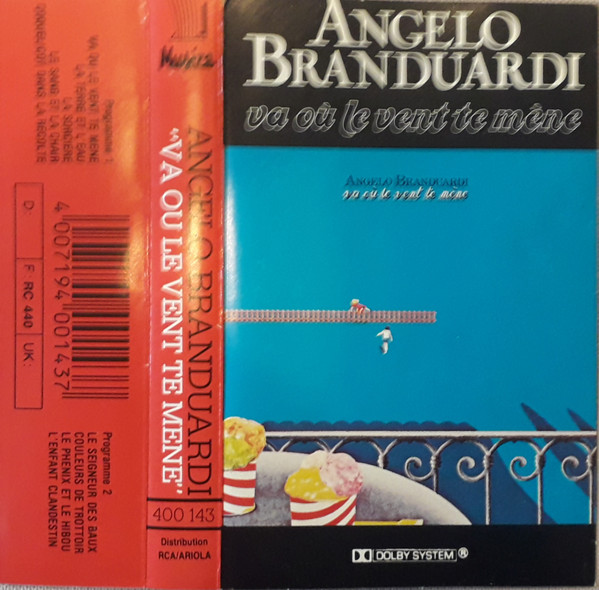Accords et paroles Va ou le vent te mene Angelo Branduardi