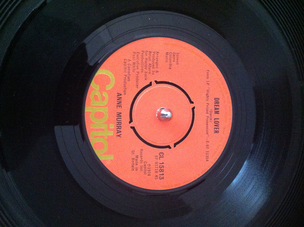 Accords et paroles Dream Lover Anne Murray