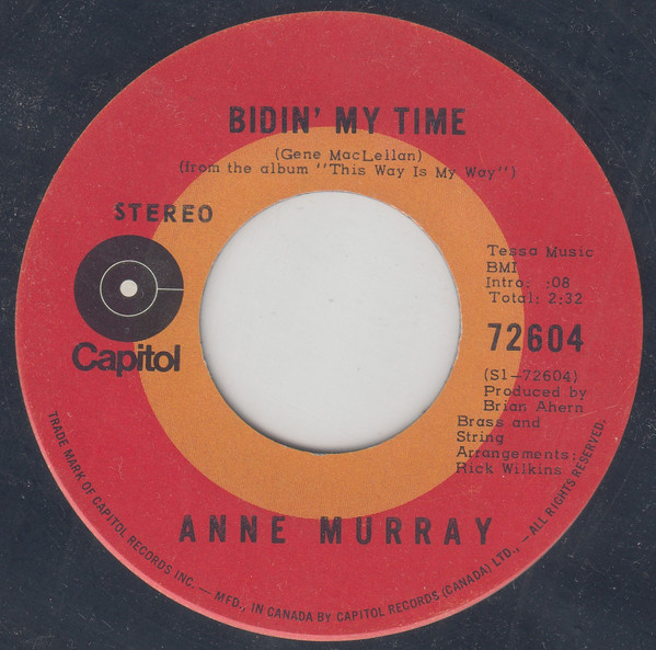 Accords et paroles I Wonder How The Old Folks Are At Home Anne Murray
