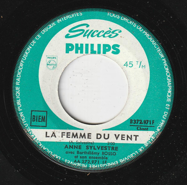 Accords et paroles La femme du vent Anne Sylvestre