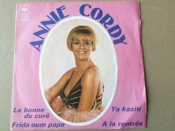 Accords et paroles La bonne du curé Annie Cordy