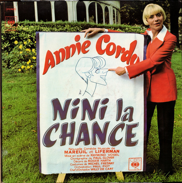 Accords et paroles Nini la chance Annie Cordy