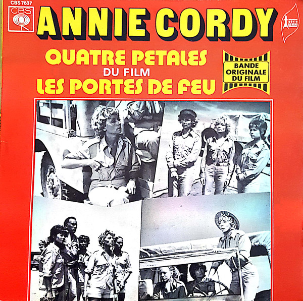 Accords et paroles Quatre pétales Annie Cordy