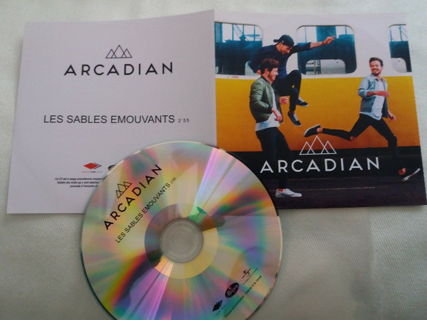 Accords et paroles Les sables émouvants Arcadian