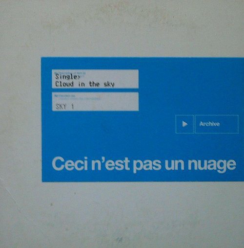 Accords et paroles Cloud In The Sky Archive