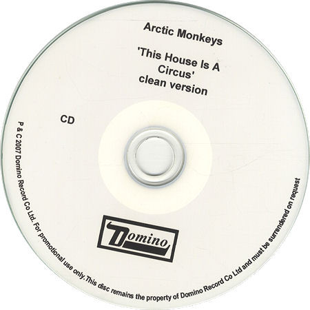 Accords et paroles This House Is A Circus Arctic Monkeys