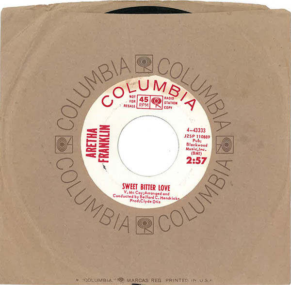 Accords et paroles No No I'm Losing You Aretha Franklin